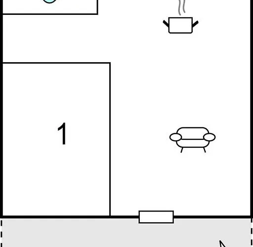 1 Bedroom Stunning In Komarna Appartement *